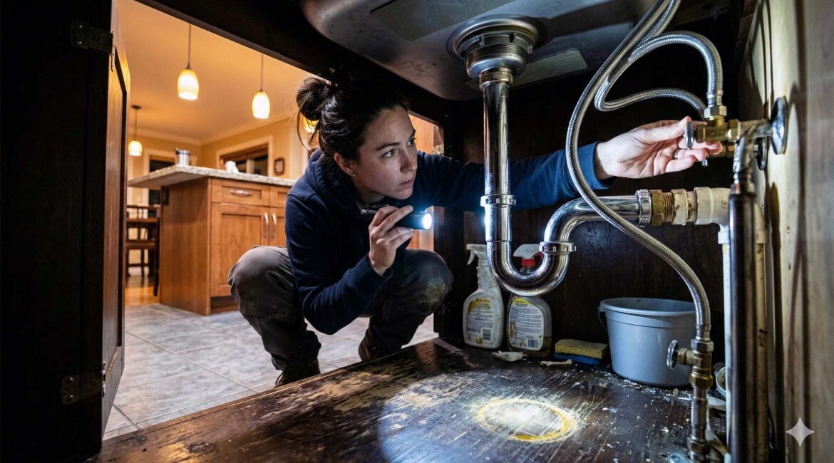 5 Diy Plumbing Checks To Make This March Homeowner Testing A Sump Pump In A Surrey Basement As Part Of A Spring Plumbing Checklist