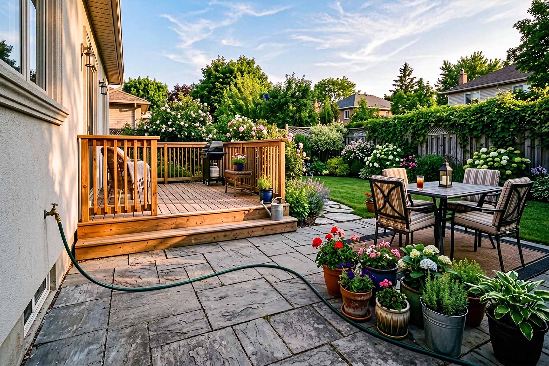 Home Prep Your Hoses And Taps For Patio Season
