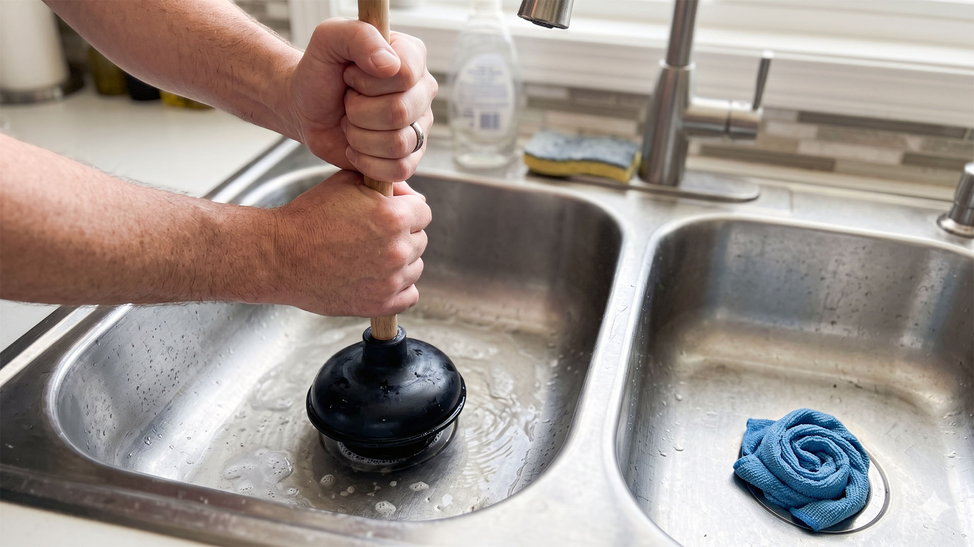 Unclog Your Kitchen Sink Without Chemicals