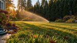 Irrigation Shutoff | Drain The Line, Not The Valve Irrigation Valve Manifold In An Open In-Ground Box With Standing Water Before Seasonal Shutdown